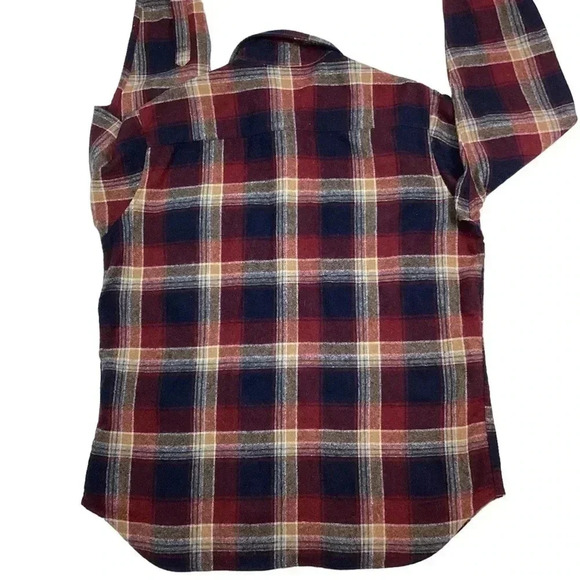 Vintage New Traditions 70s wool plaid flannel - Picture 2 of 4